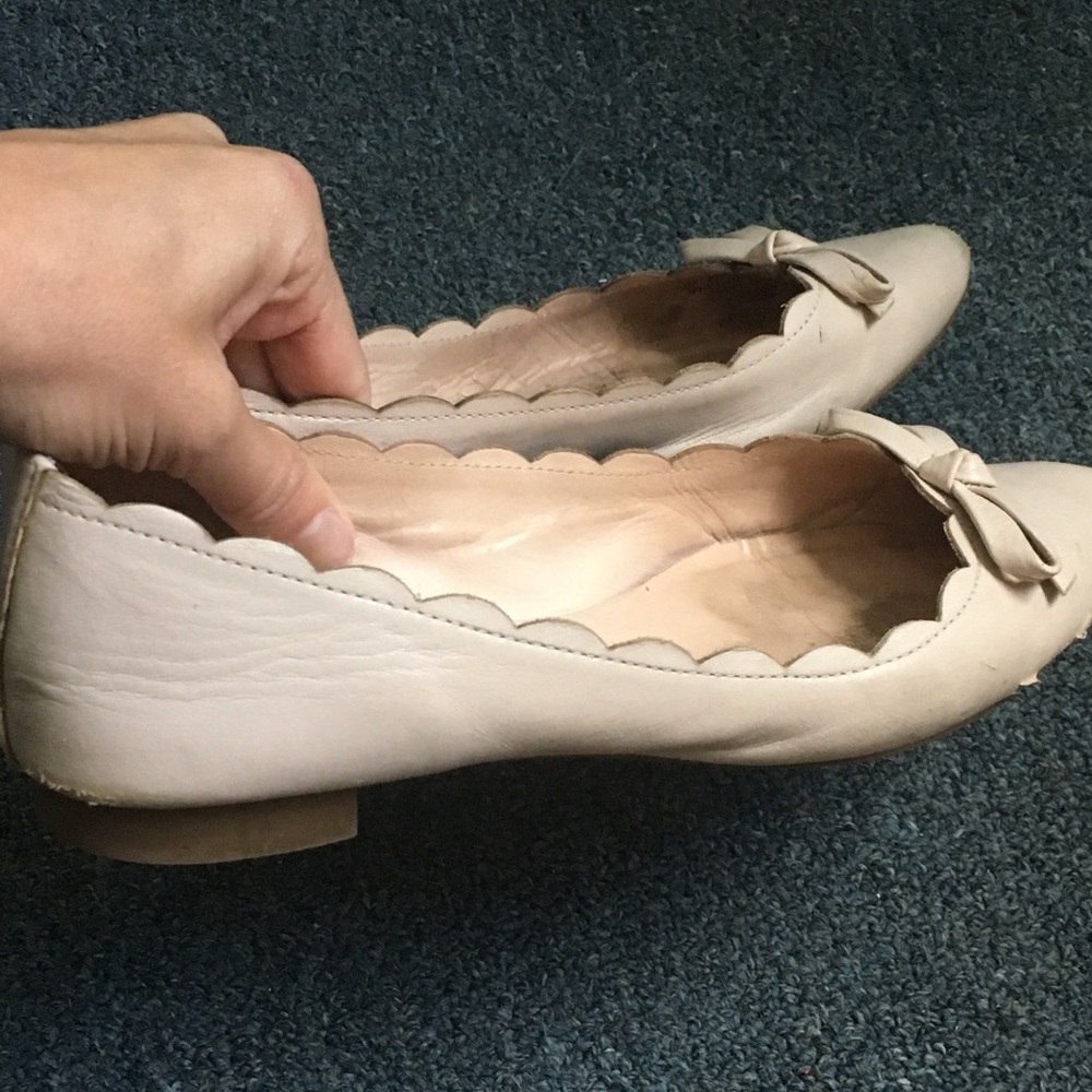 Kate spade leather flats